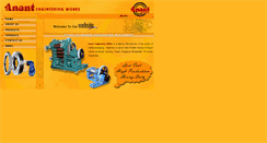 Desktop Screenshot of anantrubbermachinery.com
